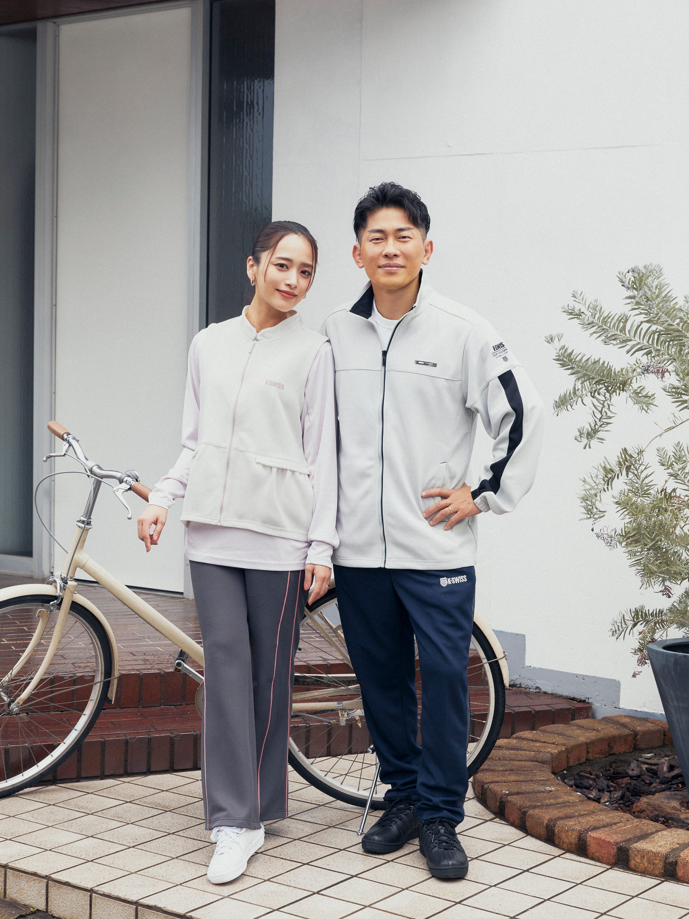 太田博久・近藤千尋 x K・SWISSー自然体で楽しむ夫婦のアクティブスタイル