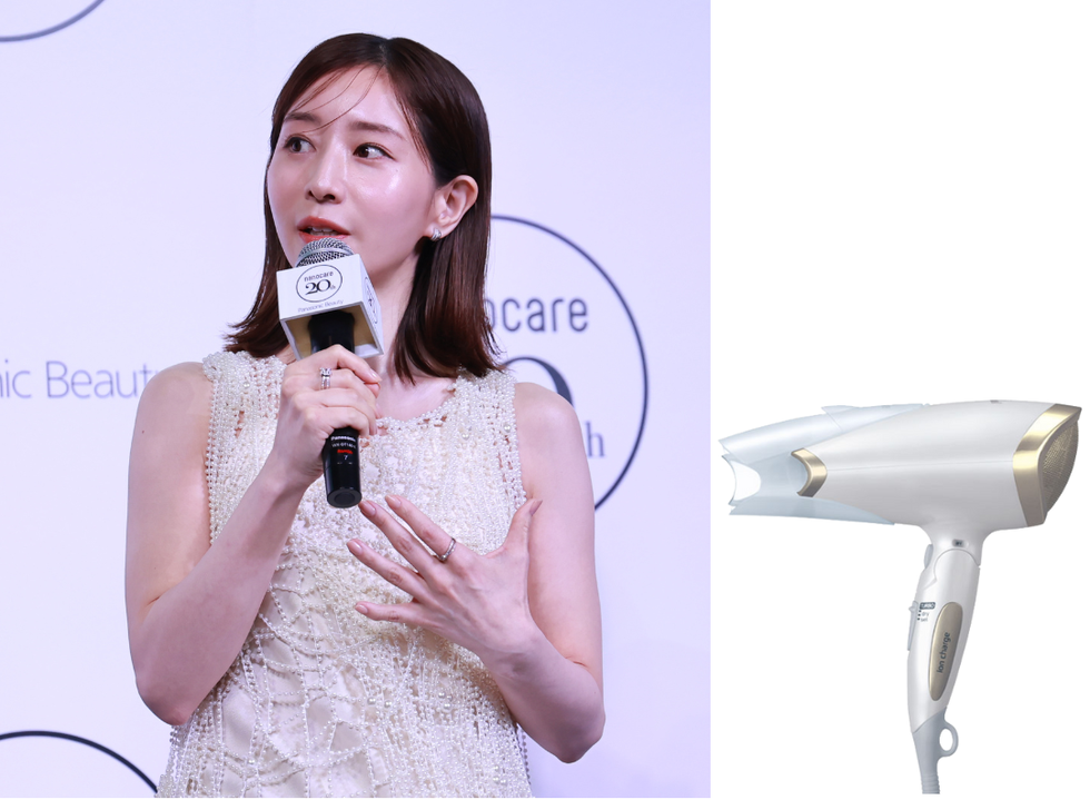 ナノケア”20周年！ 田中みな実さん他、偏愛ドライヤーを公開
