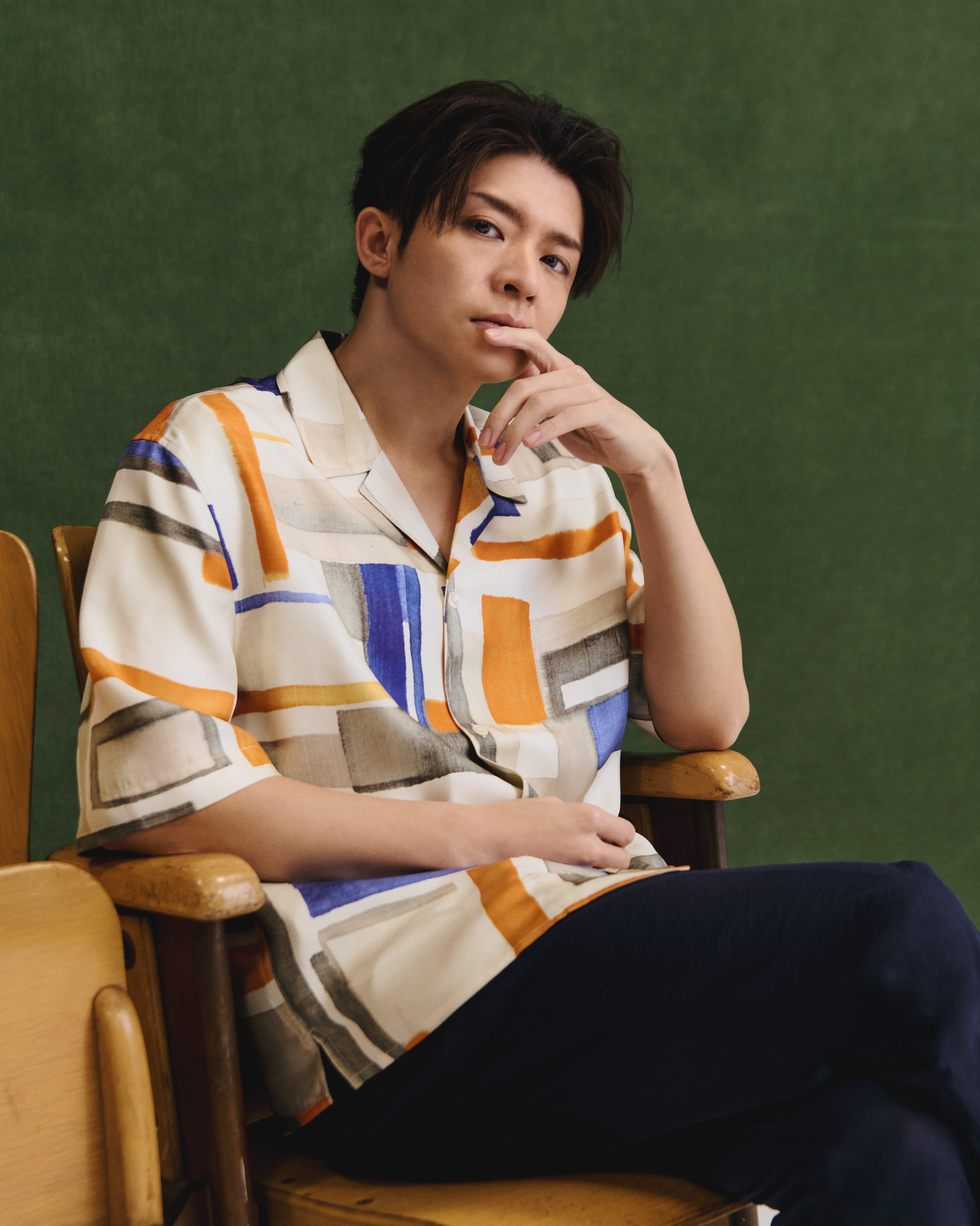 写真集】Number_i 岸優太が着こなすバナナ・リパブリックのSPRING 2025