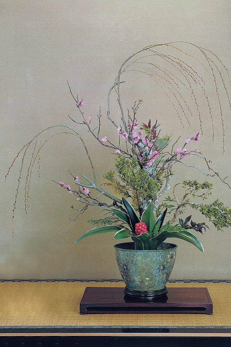 1月 家元のいけばな 花伝書にみる「寿ぎの花形」