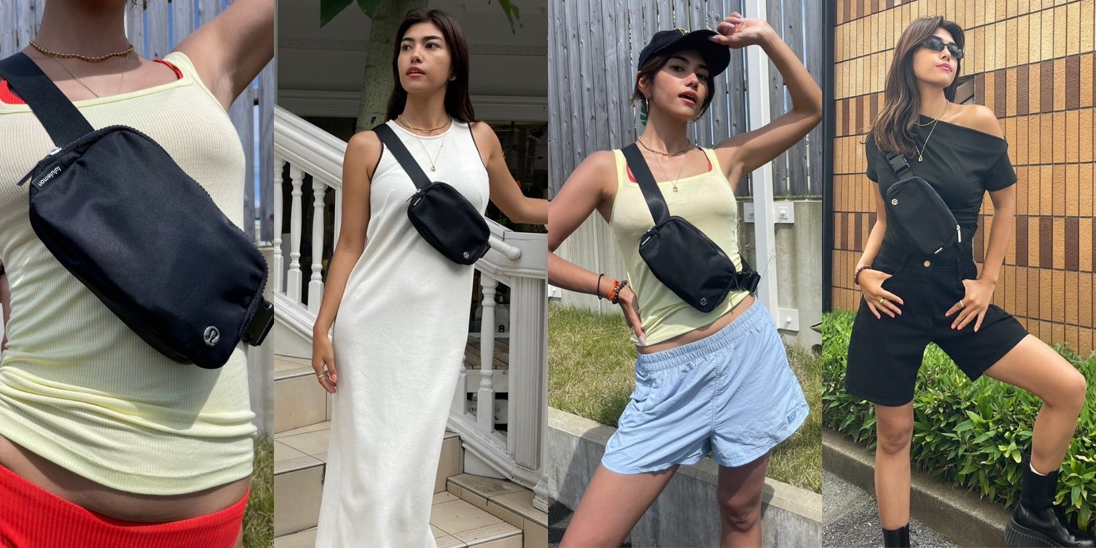 海外セレブにも大人気！「ルルレモン」の“Everywhere ベルトバッグ”で