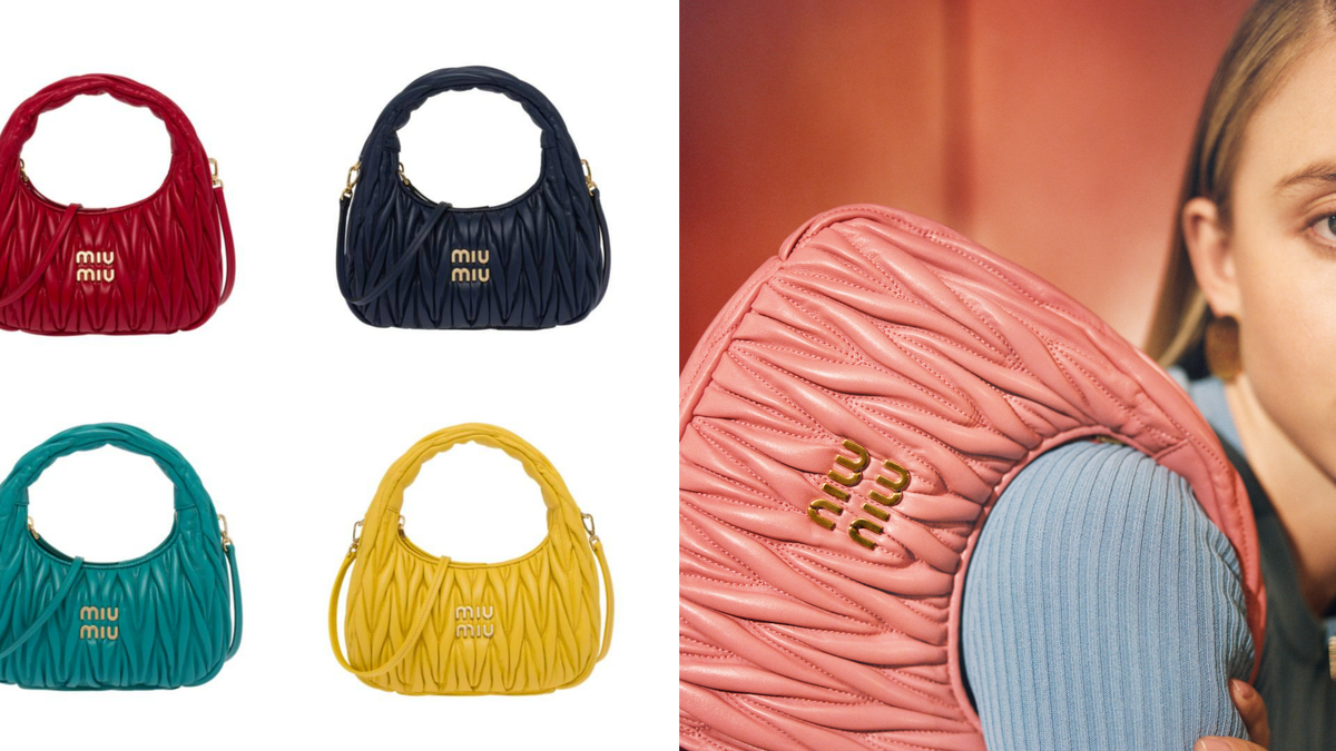 ミュウミュウ」のデザインコードを再解釈した新作バッグ“ミュウ