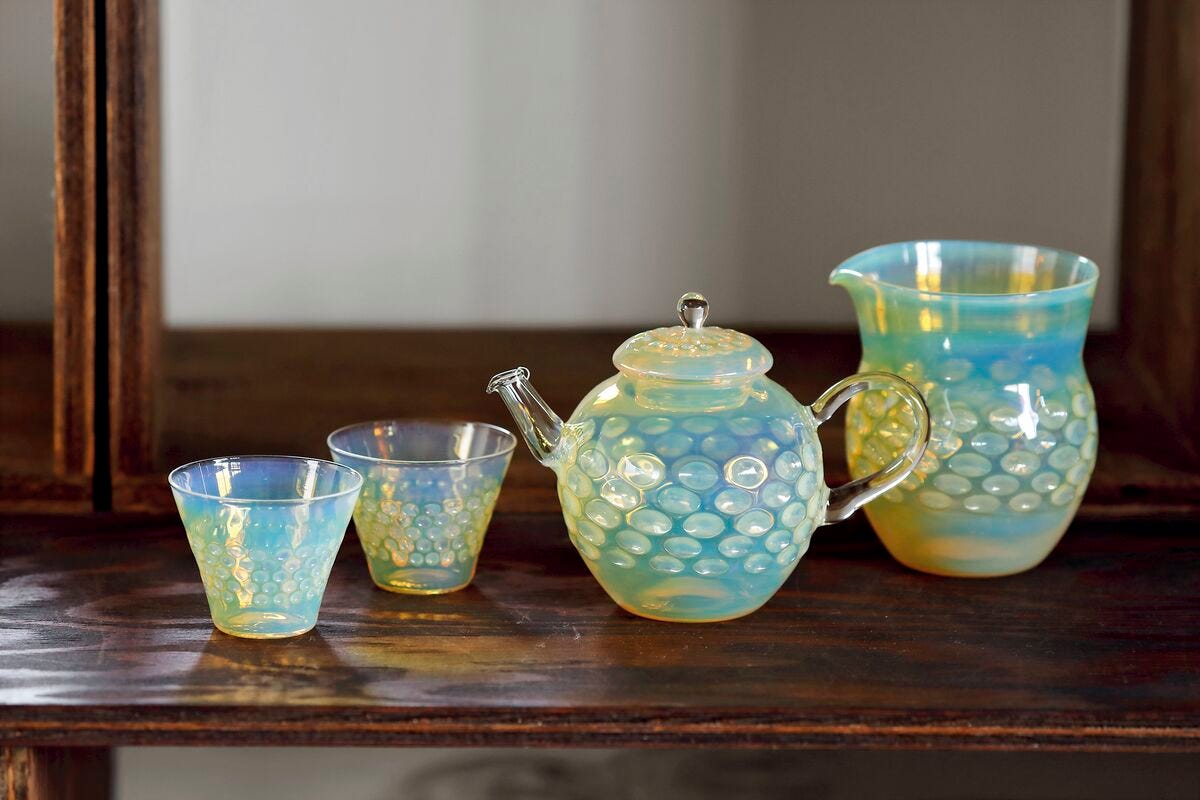 glass atelier えむに｜ふたつの技法のマッチングとアートの感性が唯一