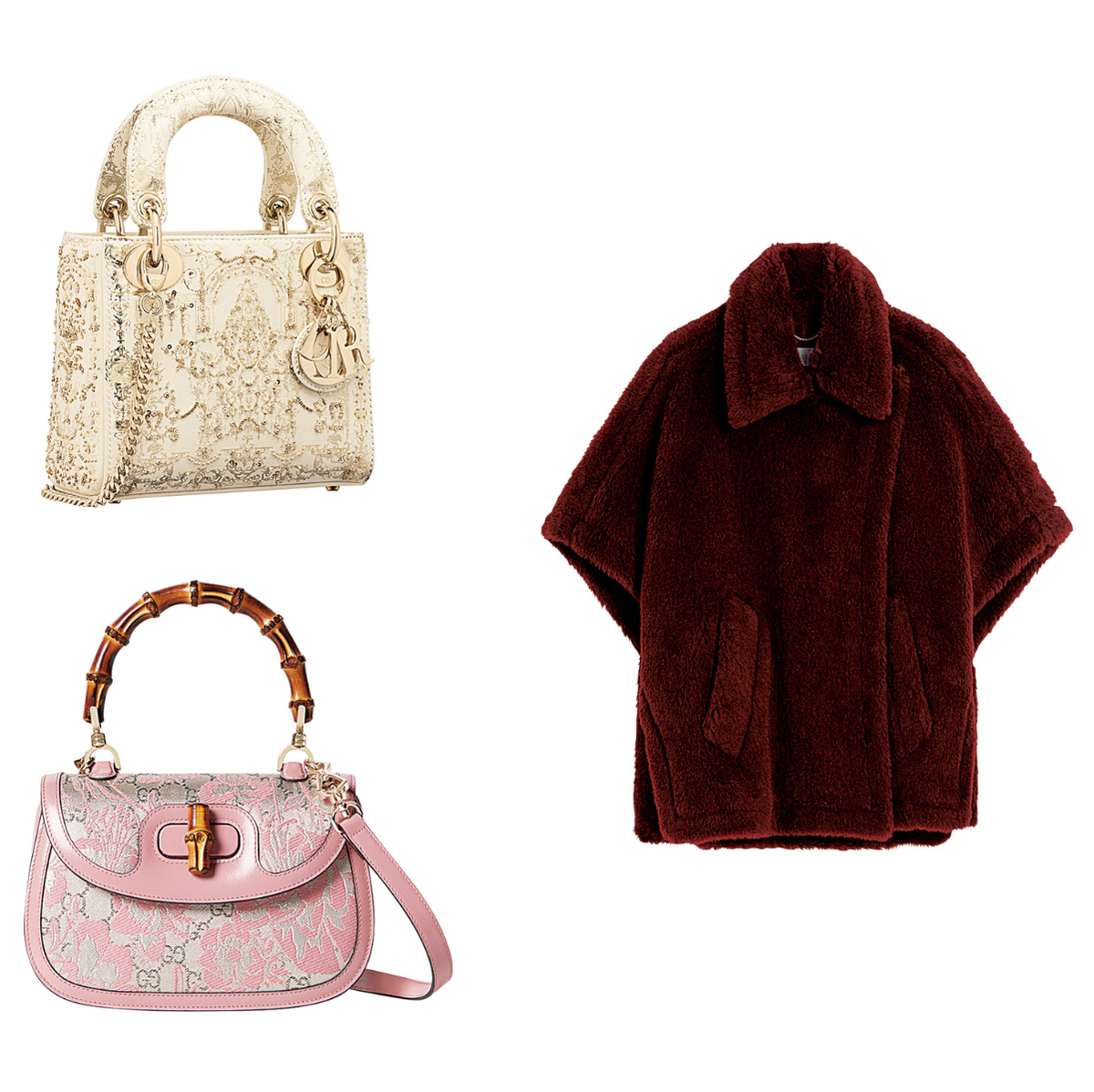 ディオール、グッチ、ヴァレンティノなど、ラグジュアリーブランドの