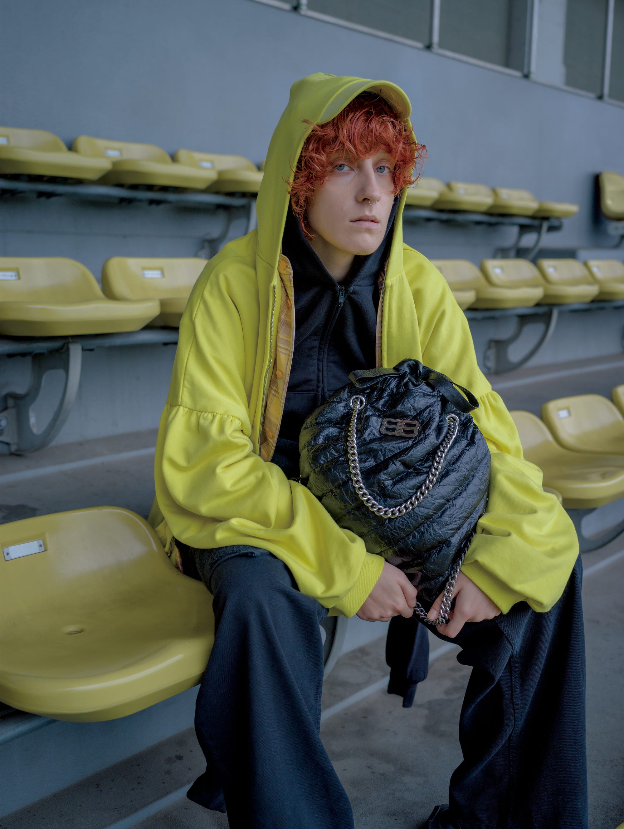 BALENCIAGA ギフトボックス バレンシアガ 扇子 ひも 縄 祝儀袋