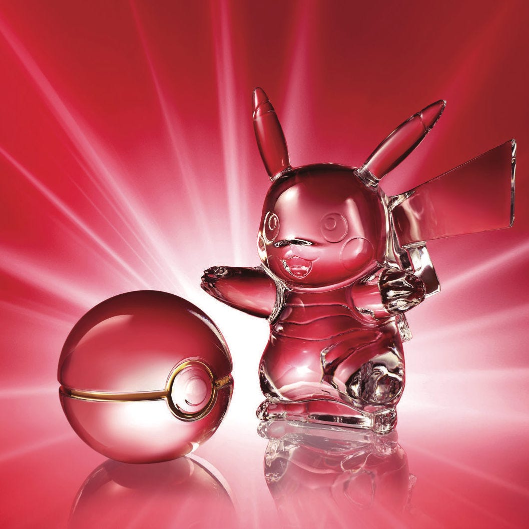 バカラ」から、ポケモンの25周年を記念したスペシャルなオブジェが登場