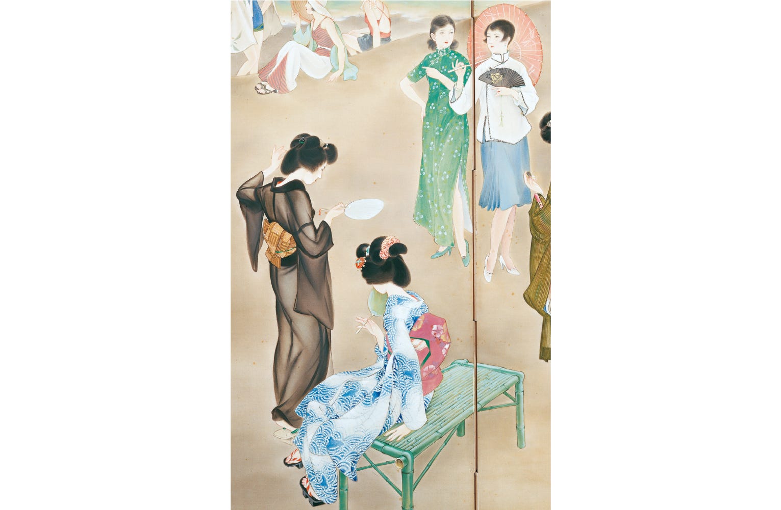 大正ロマンの着物を解説｜高畠華宵のファッション絵巻に描かれた女性