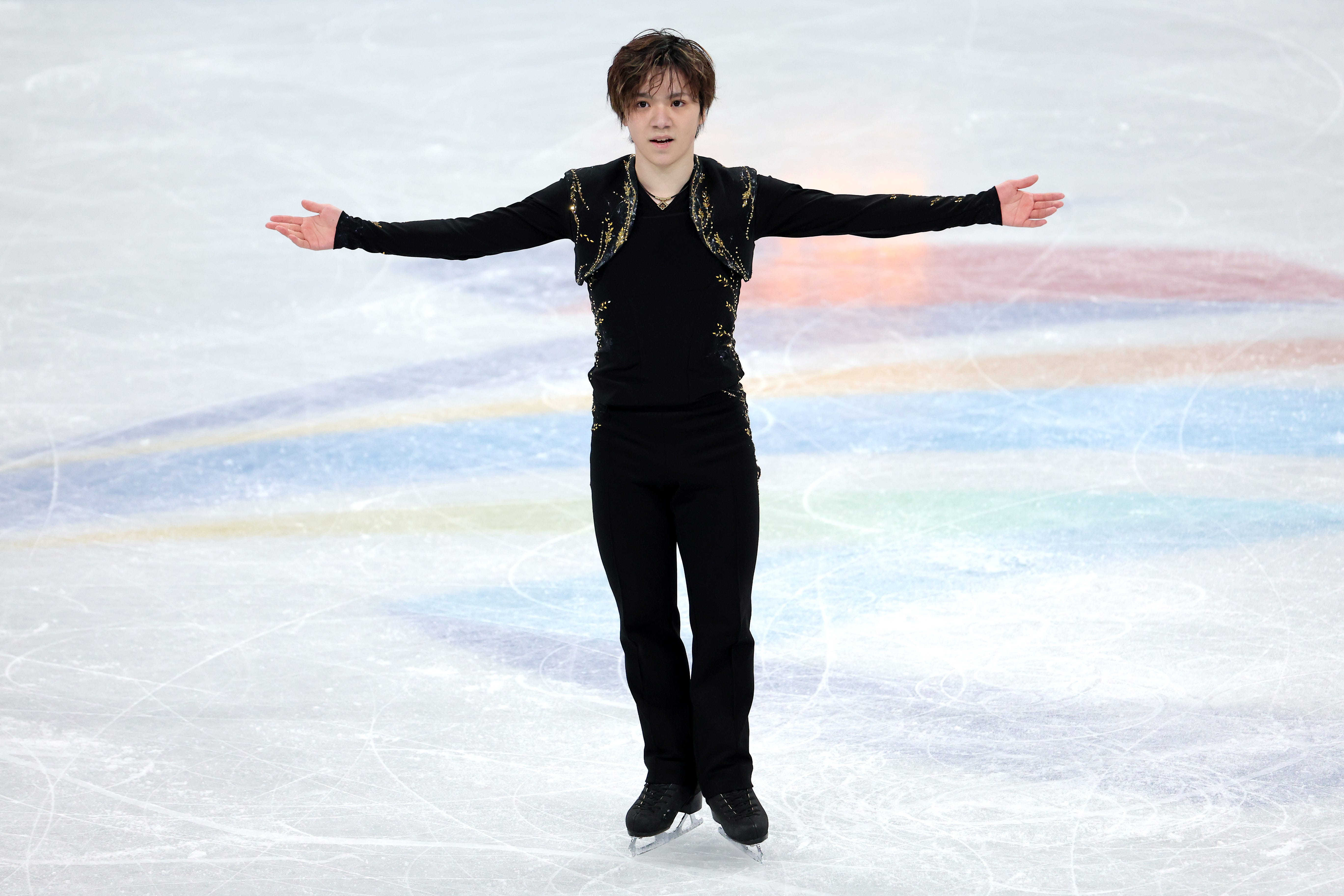 shoma-uno-of-team-japan-reacts