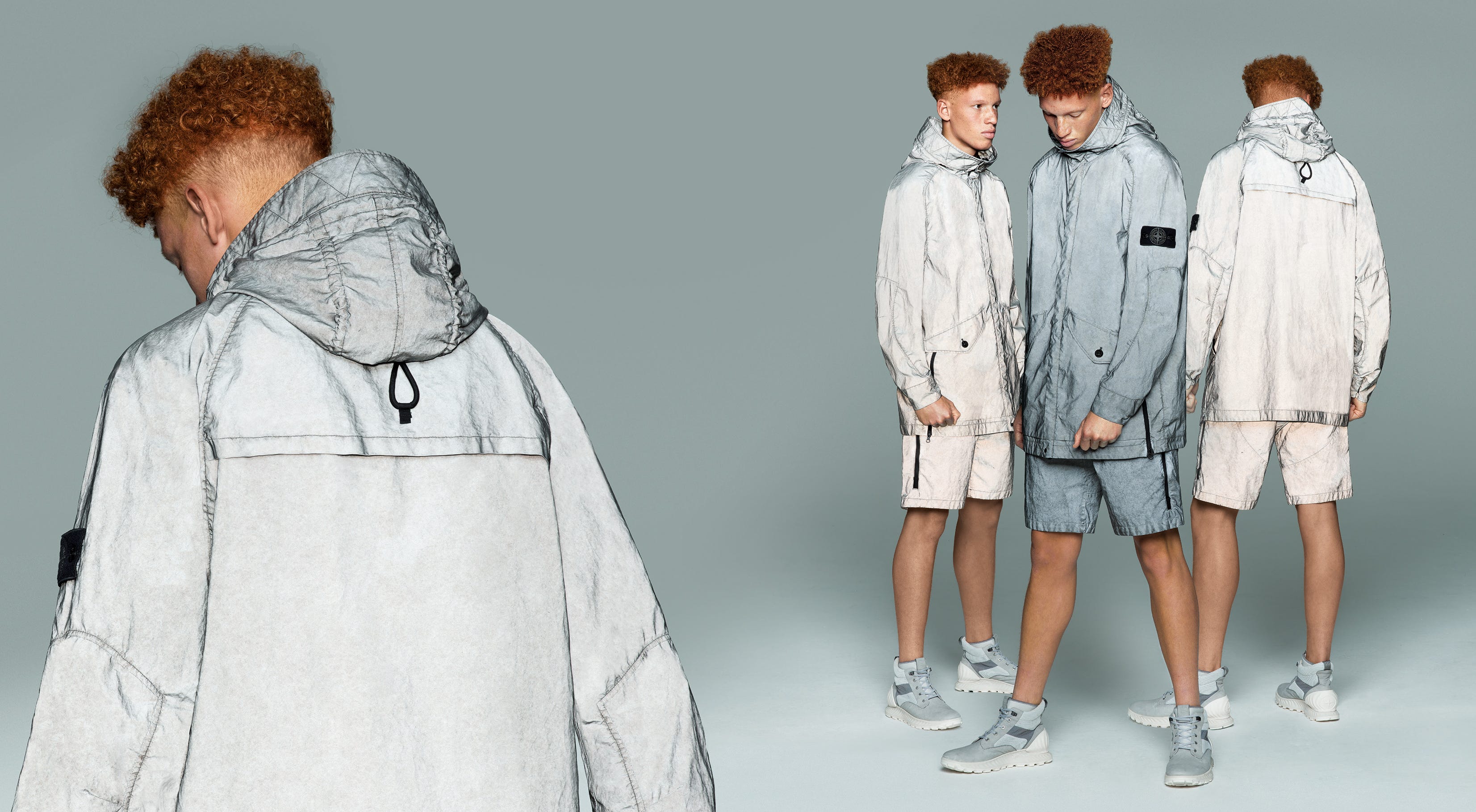 MH Obsession: Stone Island Plated Reflective Jacket