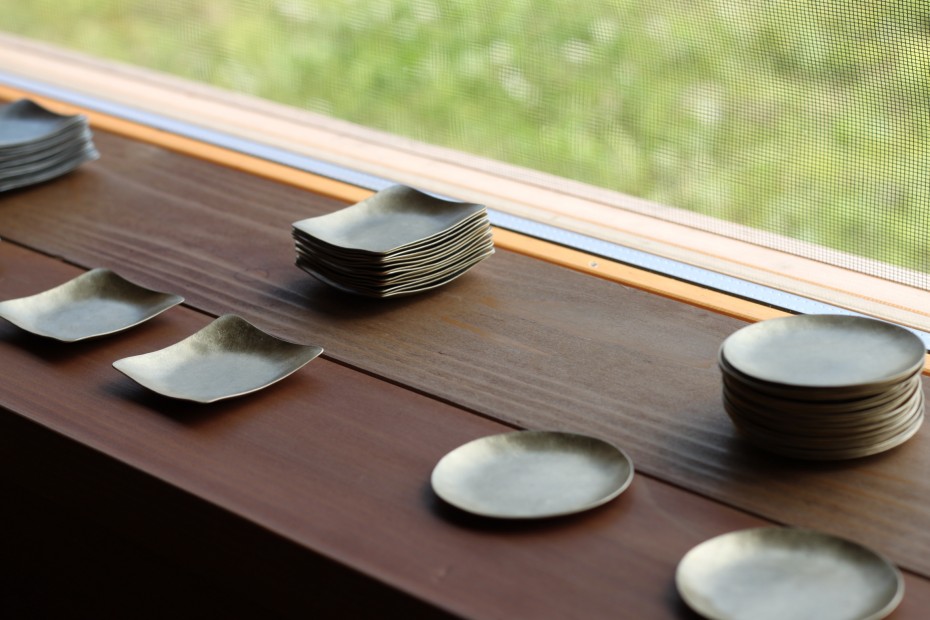 連載「出張くど」2。坂野友紀さんのカトラリーと器。 | 蒜山耕藝