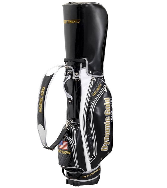 ダイナミックゴールド・スタンドキャディバッグ(ブラック)｜株式会社