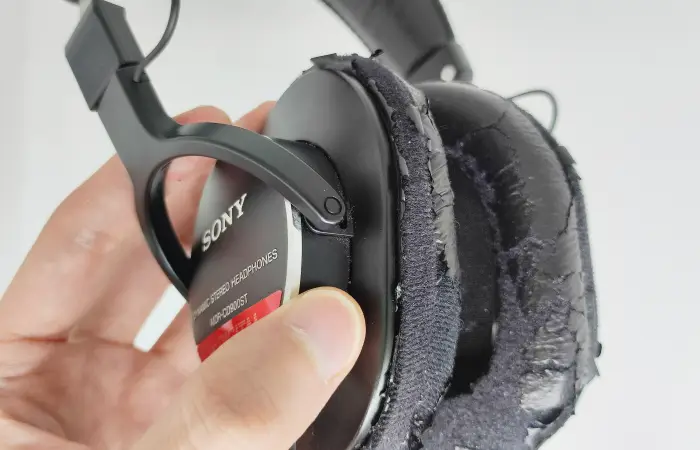 ヘッドホン】MDR-CD900STのイヤーパッドを自力で交換【SONY