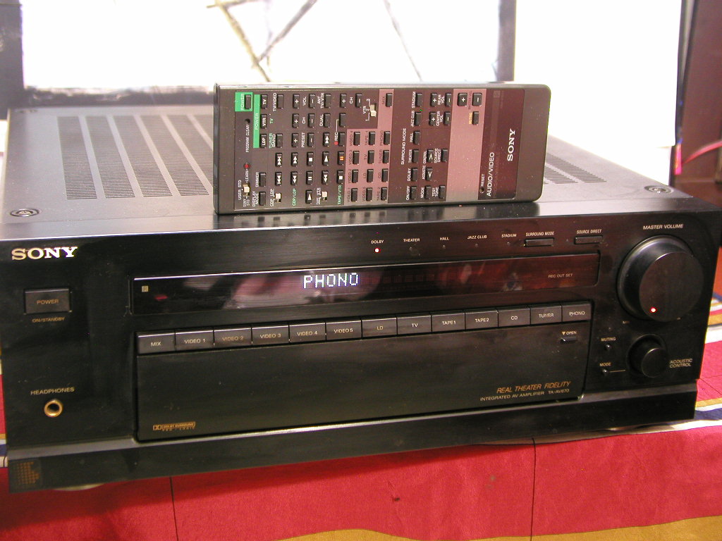SONY TA-AV670 Integrated Amplifier - Japanese Audio&Acoustic&Book