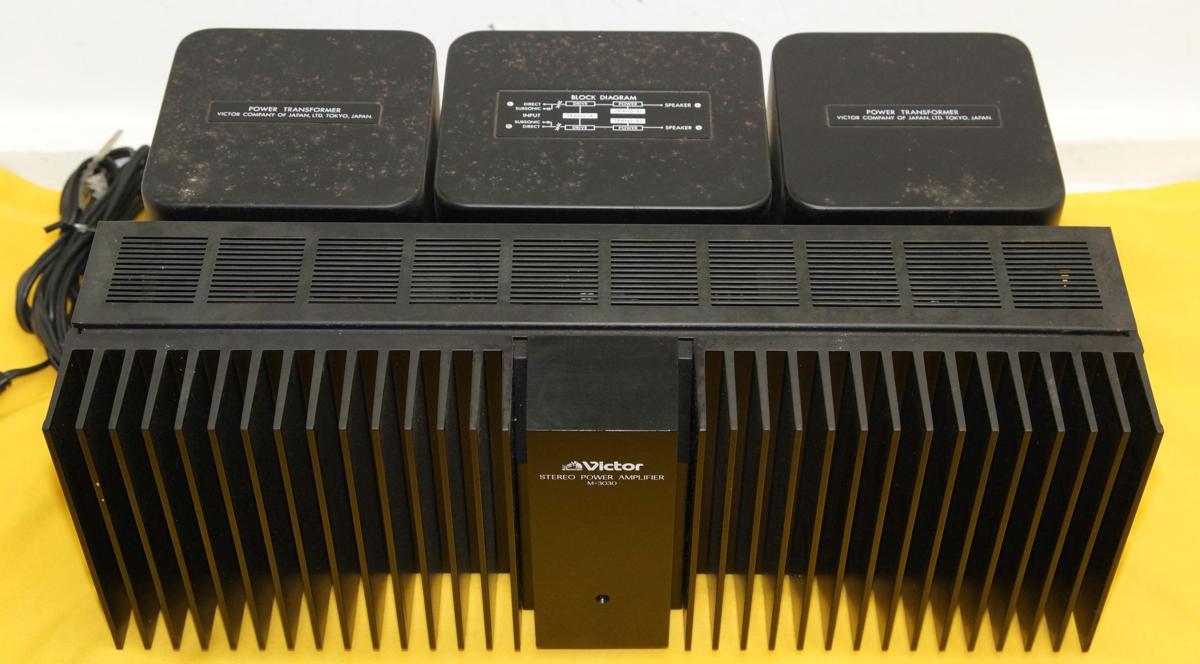 VICTOR M-3030 power amplifier - Japanese Audio&Acoustic&Book