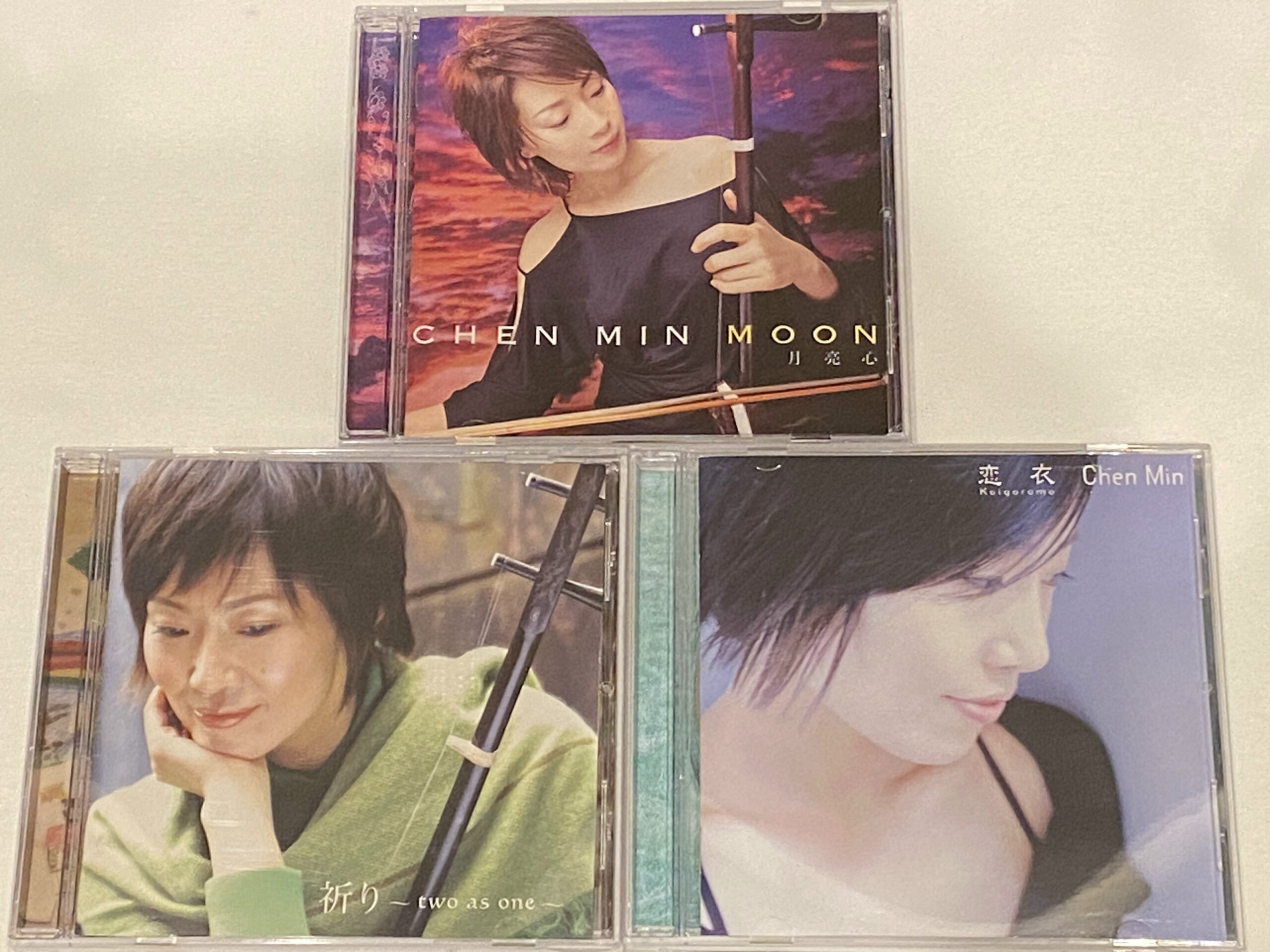 チェン・ミン『feel the moon』『風のDIVA』『grief ～跨越悲傷