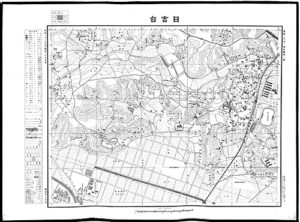 横浜市が「古地図」を復活公開中、昭和初期と30年代の日吉・綱島・高田