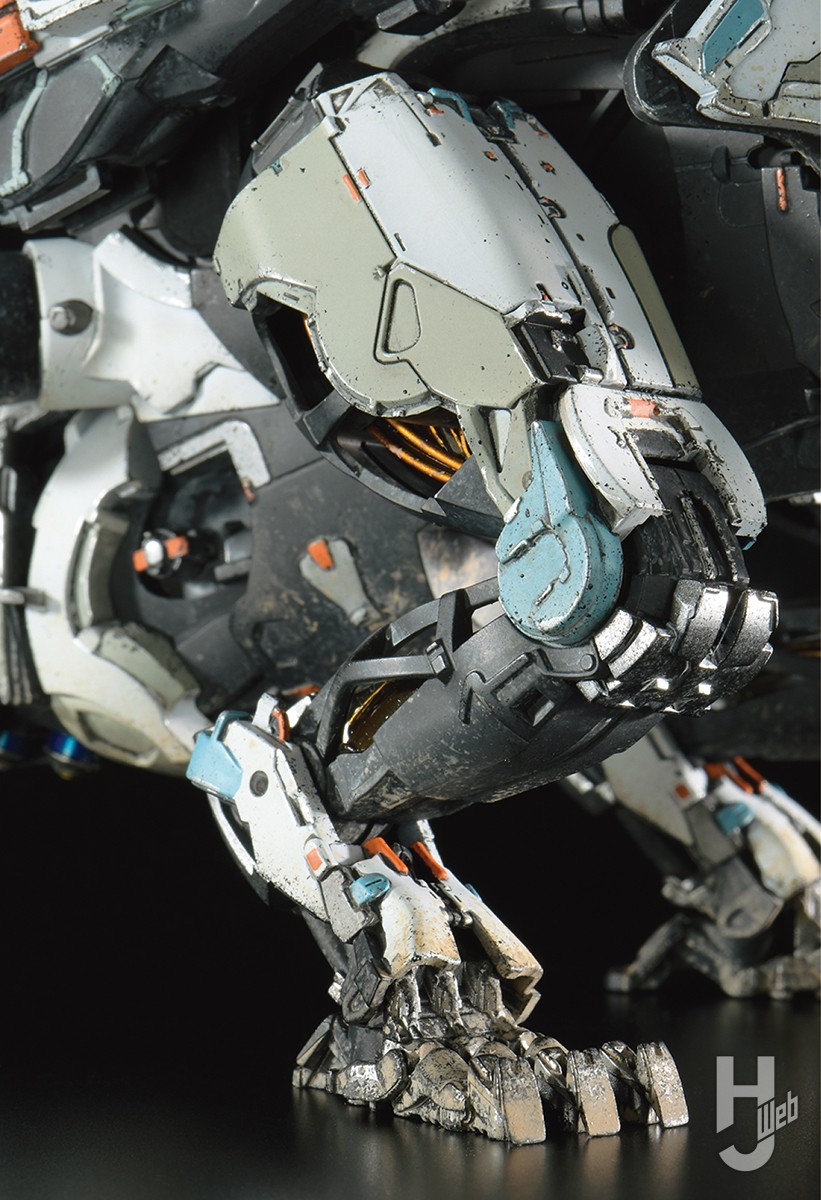 超大型機械獣「サンダージョー」が全長38cmのビッグサイズでプラキット