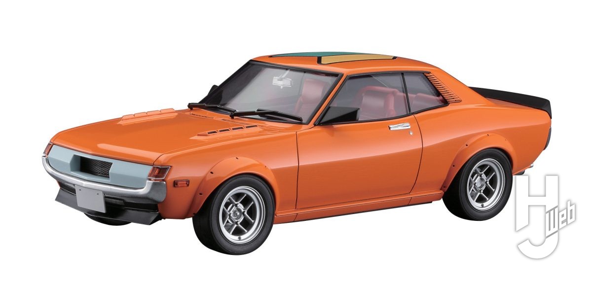 よろしくメカドック」のセリカ 1600GTVがプラキット化！「西部警察」の