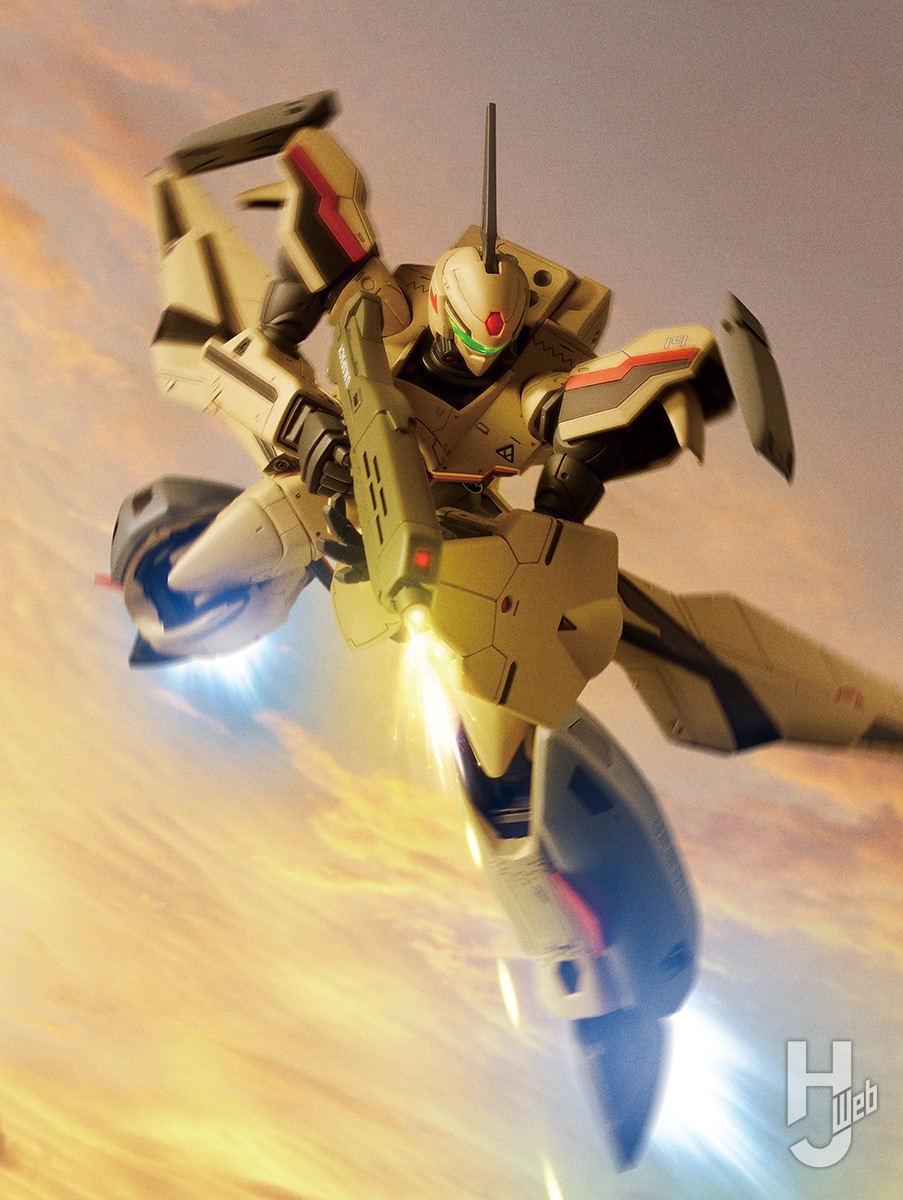 YF-19」差替三段変形採用キットに劇中で装備していたFASTパックと