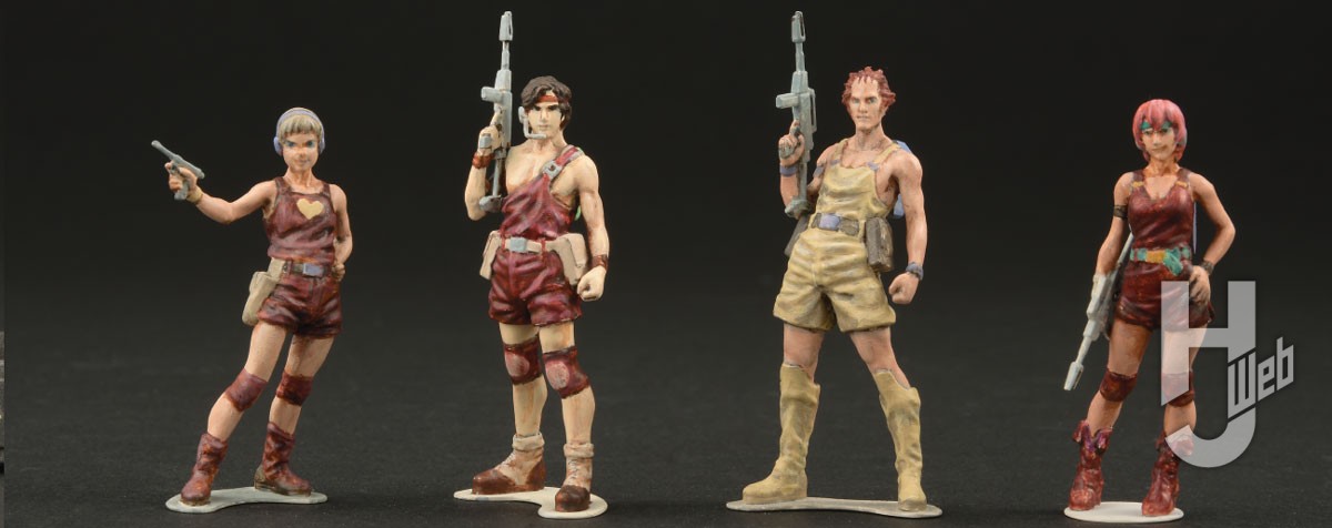 1/35「ダグラム Ver.GT」ビッグサイズのプラキットに装備・フィギュア