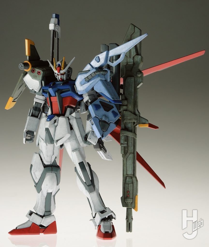 オプションパーツセットを使い「パーフェクト ストライクガンダム」を