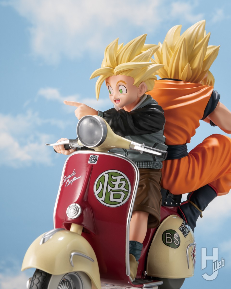 デスクトップリアルマッコイ」シリーズ第2弾は孫悟空＆孫悟飯親子