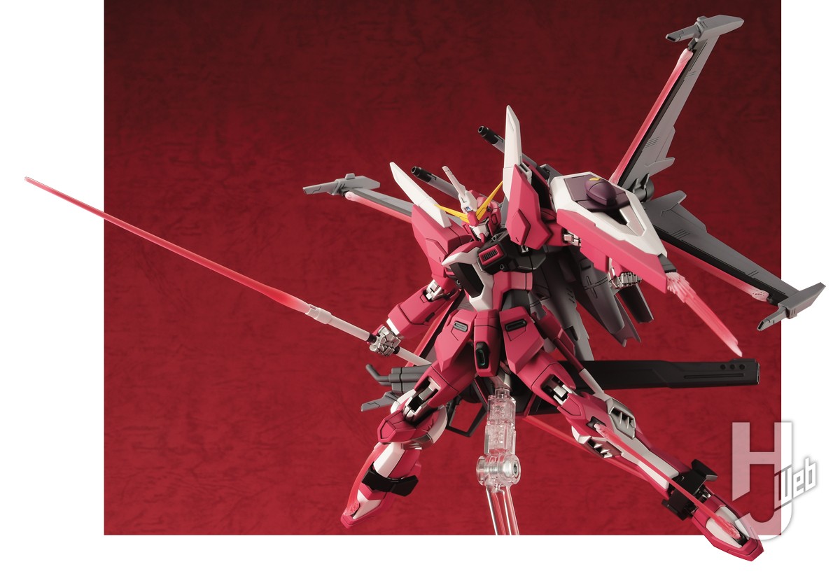 HG インフィニットジャスティスガンダム弐式」製作！関節部に手を加え
