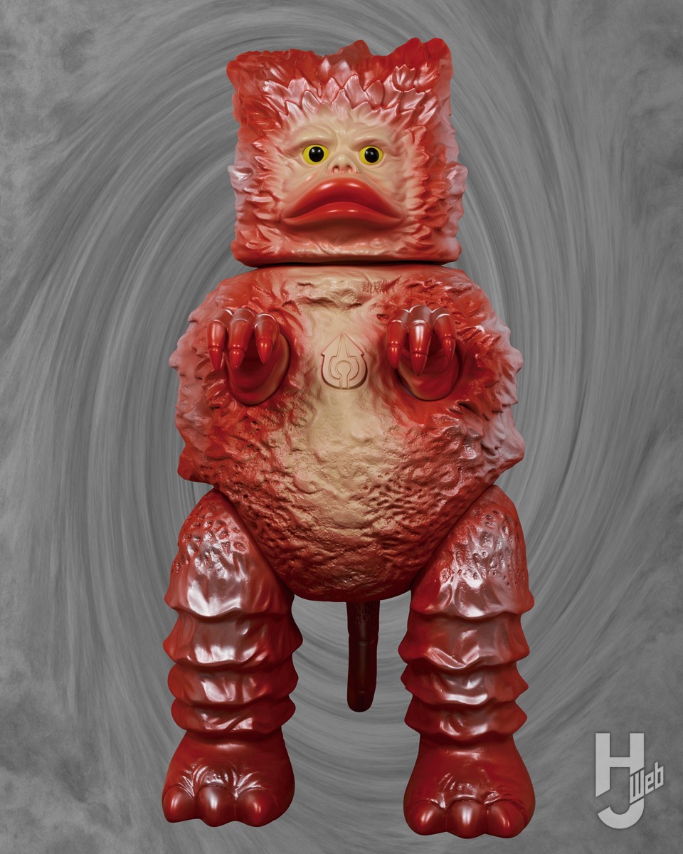 全高120cm！マルサン版「ガラモン」巨大ソフビがNAGNAGNAG氏