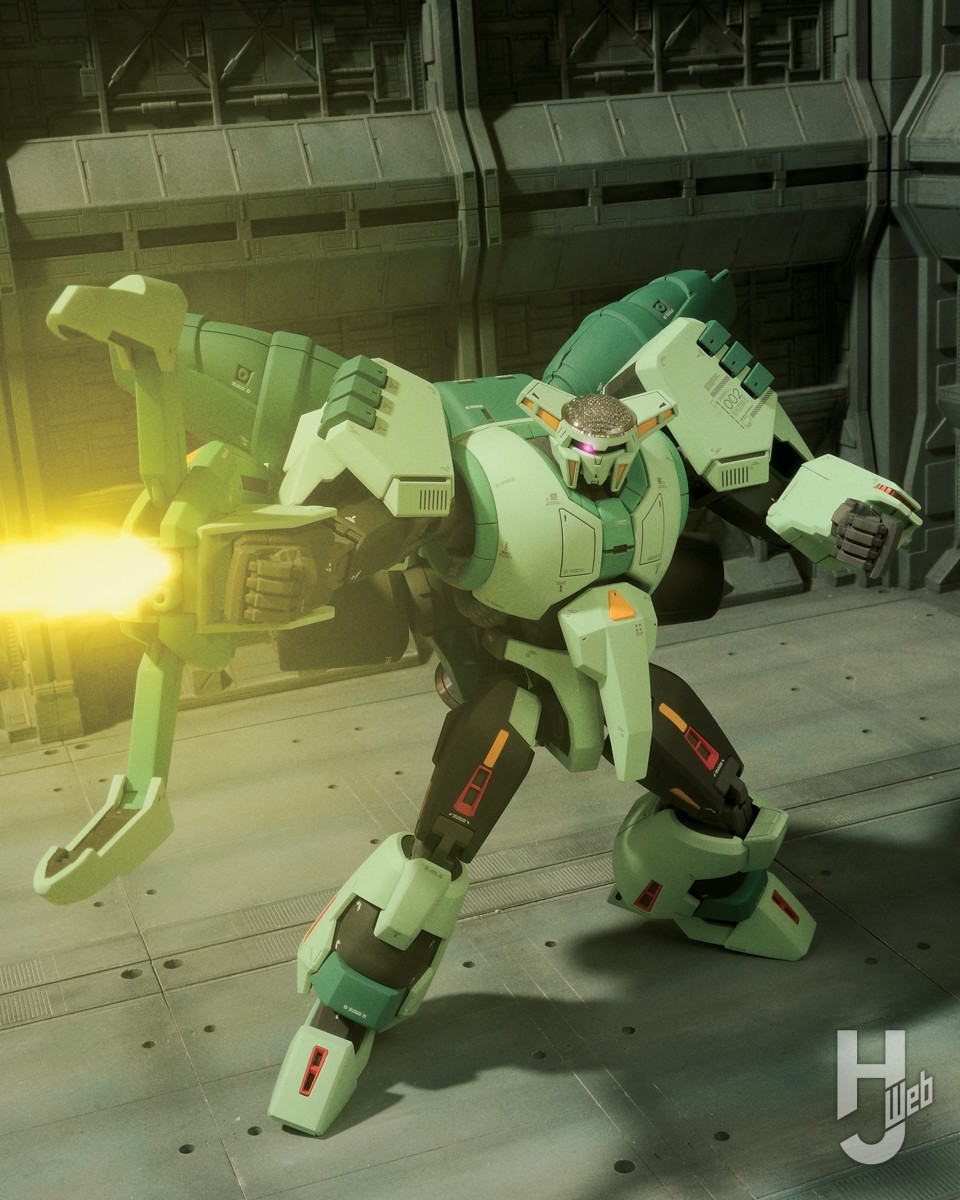 遂にキット化！「HG ボリノーク・サマーン」をキット活かしのクリーン