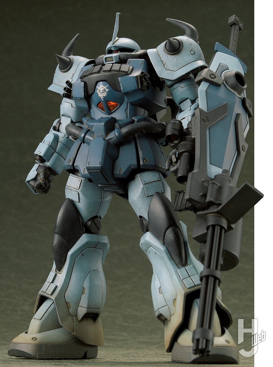 AFVモデル風に仕上げたHG グフ・カスタム！実在兵器を参考に考証された