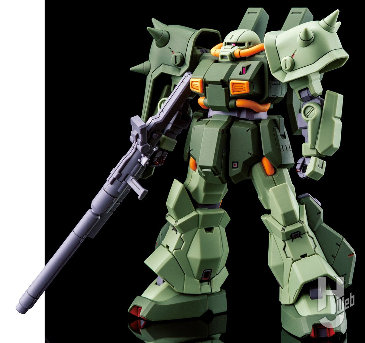 傑作キットの「A.O.Z REBOOT版ハイザック・カスタム」をディテール追加