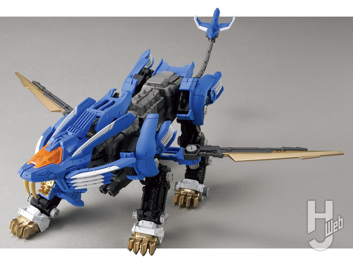 リアライズモデル「ブレードライガー」レビュー作例！最低限の基礎工作