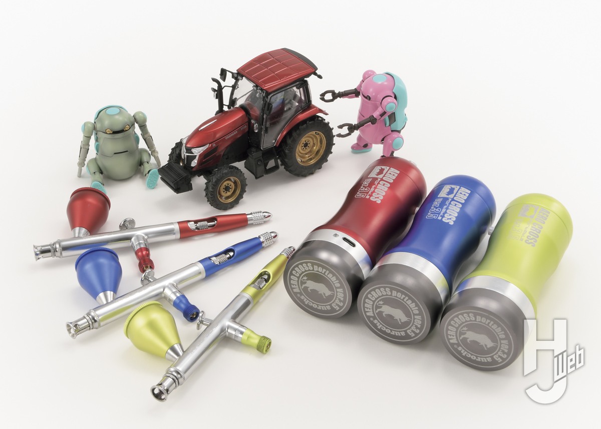 エアブラシ入門にピッタリ！オーロックス最新充電式エアブラシ「Ver