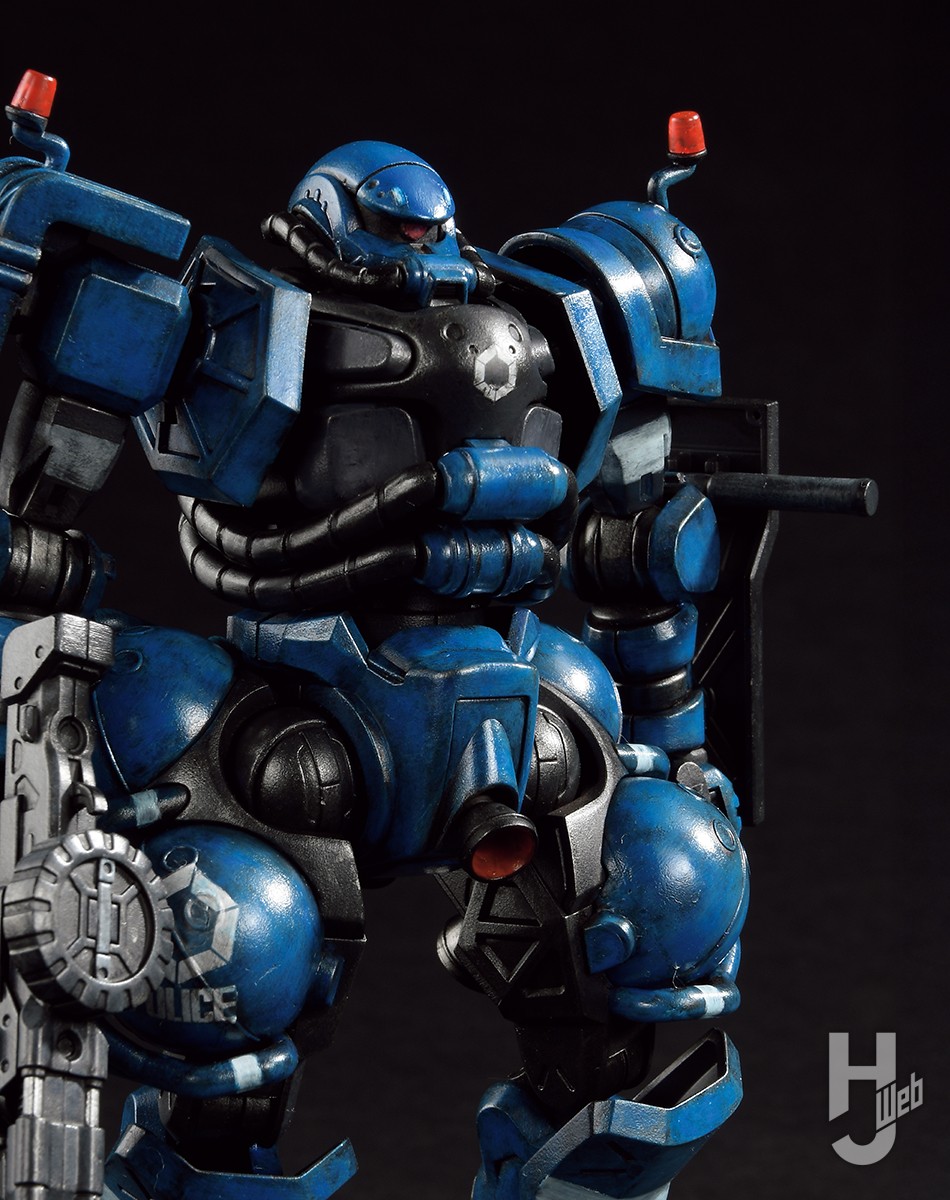 HG 軍警ザク」をラッカー塗料筆塗り！光沢や密度が大きく変化して情報