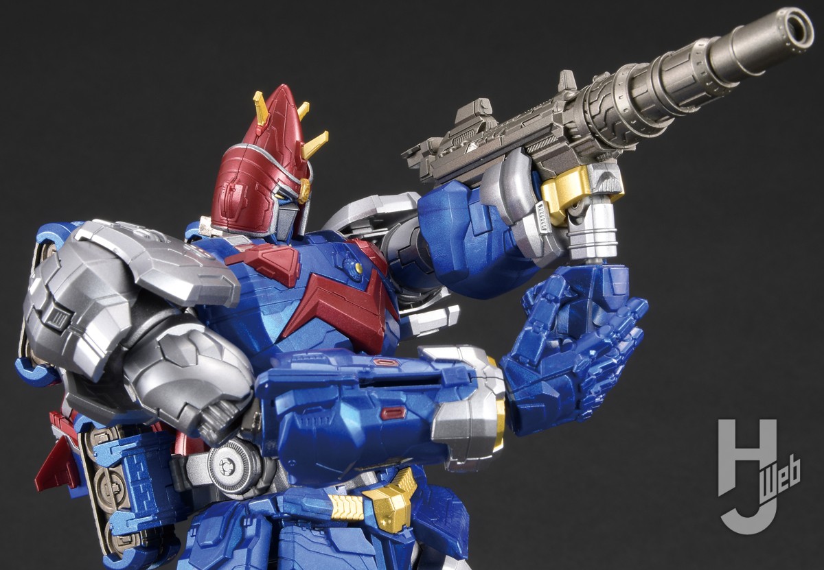 超合金魂 VOLTES V」の商品仕様を彩色済みテストショットでお届け