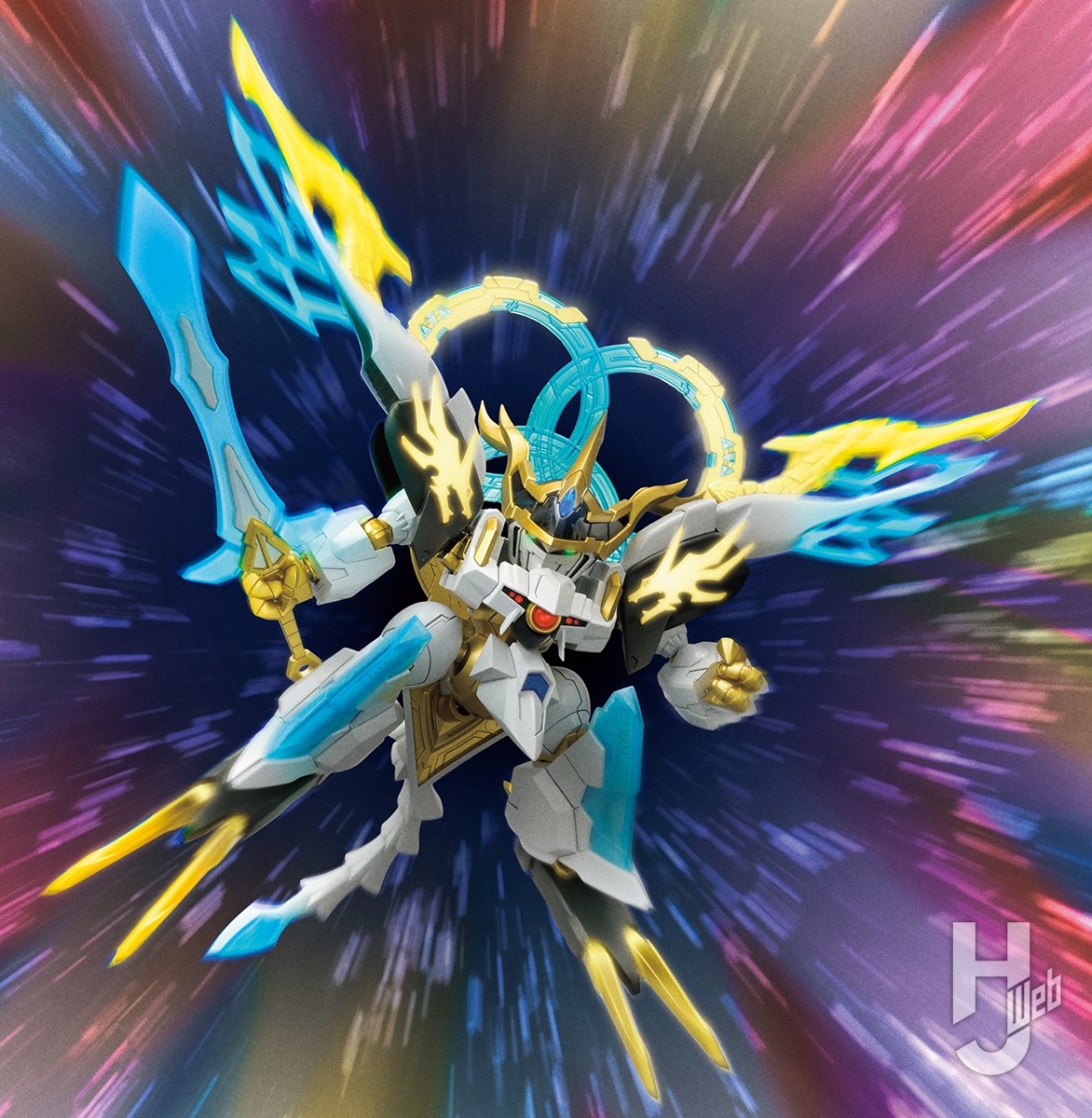 究極の魔神「神龍王丸」を極上の神々しさに！ 丁寧な工作による