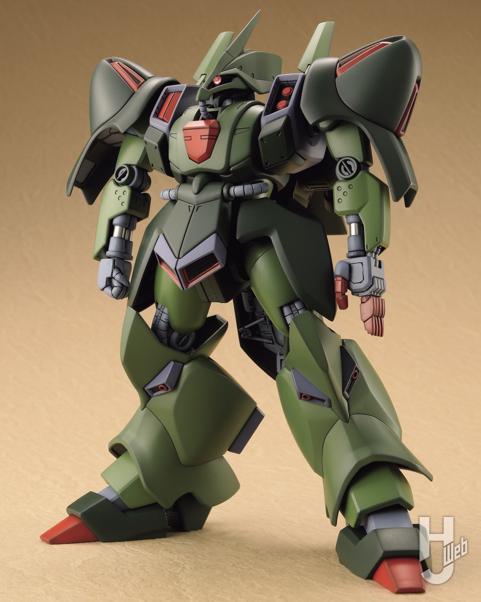 HG ガルスJ」をキットの素性を最大限に活かしつつ、MAX塗り