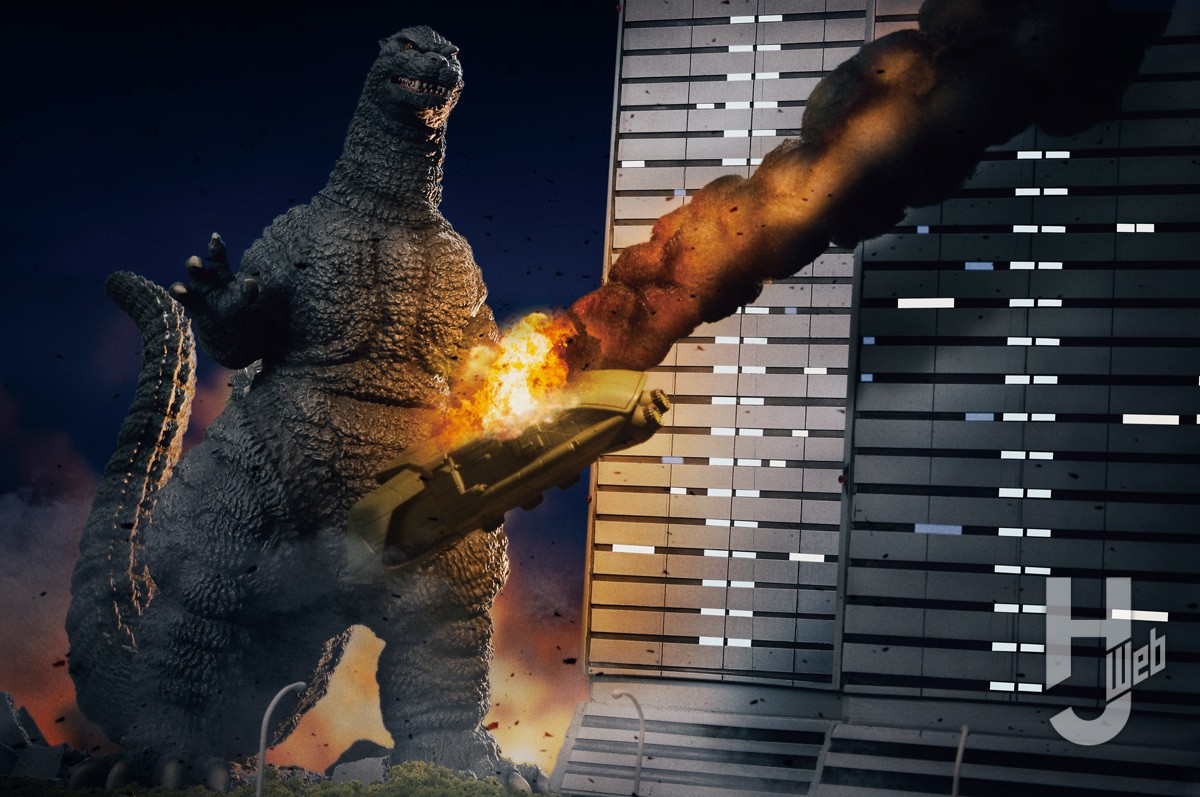 映画『ゴジラVSビオランテ』の「ゴジラ（1989）」がコトブキヤより登場