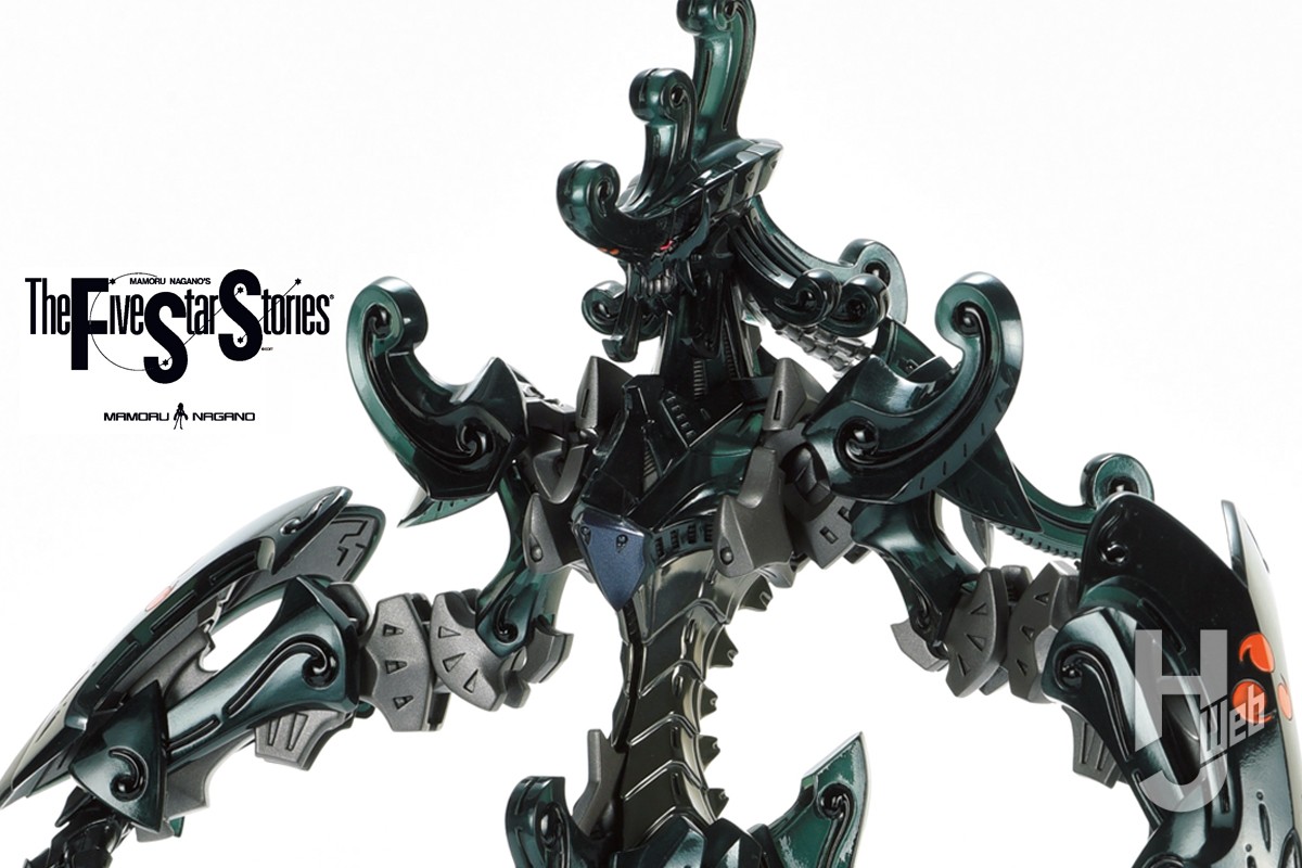 ファイブスター物語』羨望と争いの「黒騎士」が1/144スケールキットで