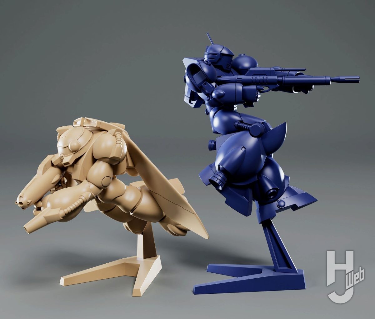 究極造形で楽しむラウンドバーニアンのプラモ。決めポーズを組み上げ