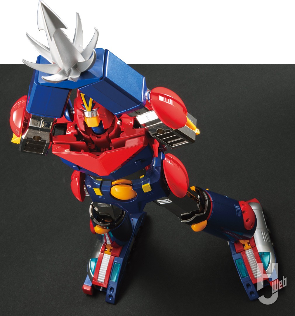 コン・バトラーV」が超合金生誕50周年記念アイテム第3弾で復活