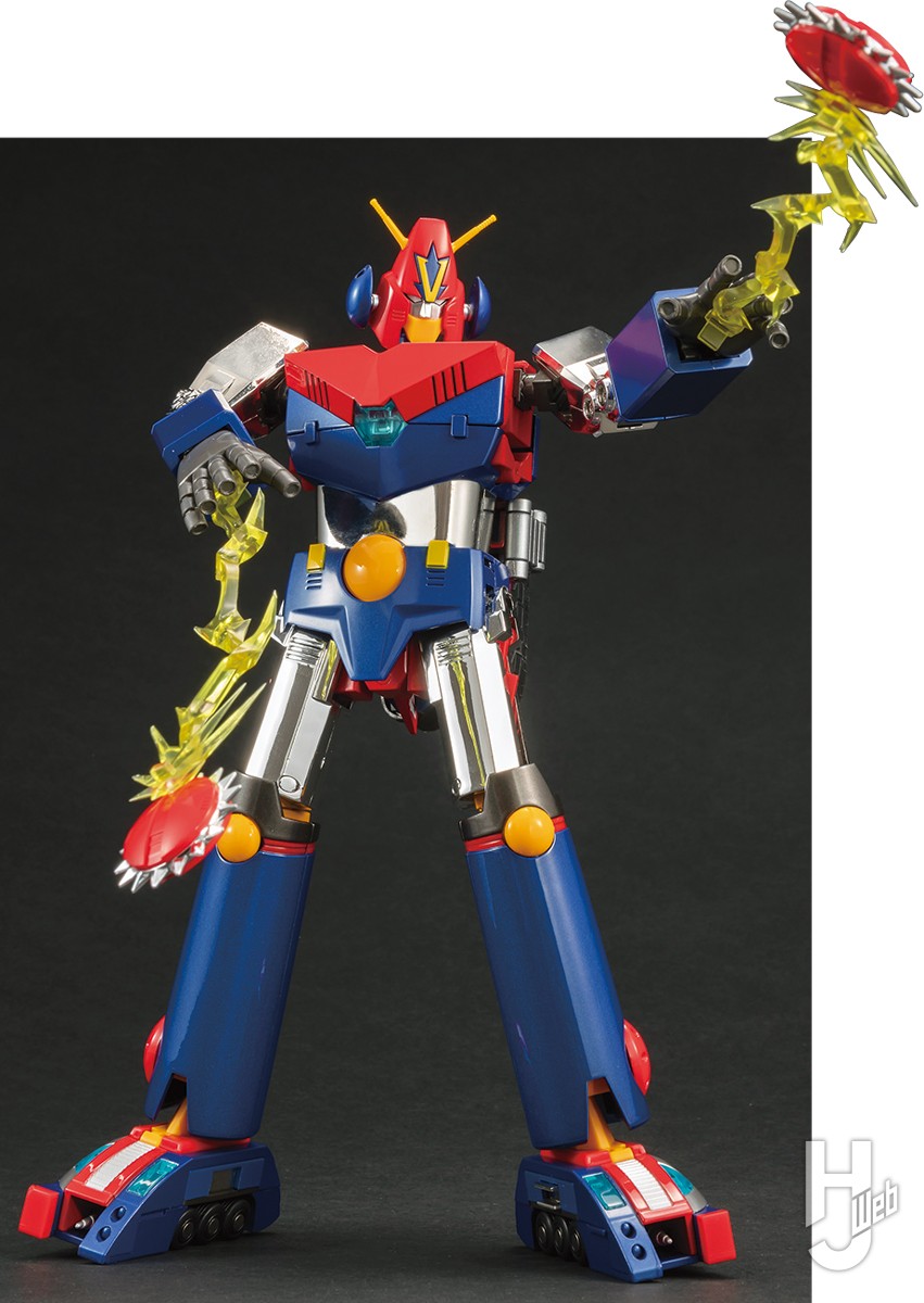 コン・バトラーV」が超合金生誕50周年記念アイテム第3弾で復活