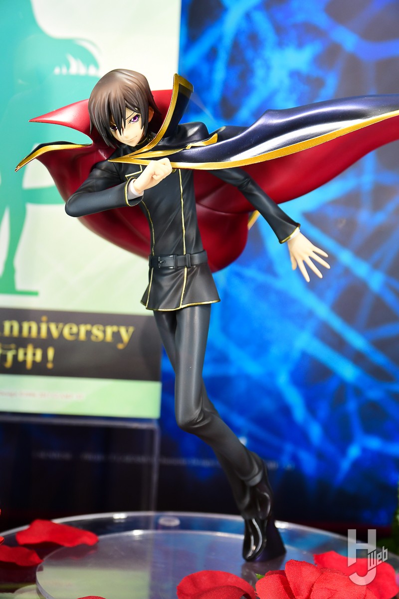 ルルーシュ・ランペルージ G.E.M.15th Anniversary」の彩色初展示