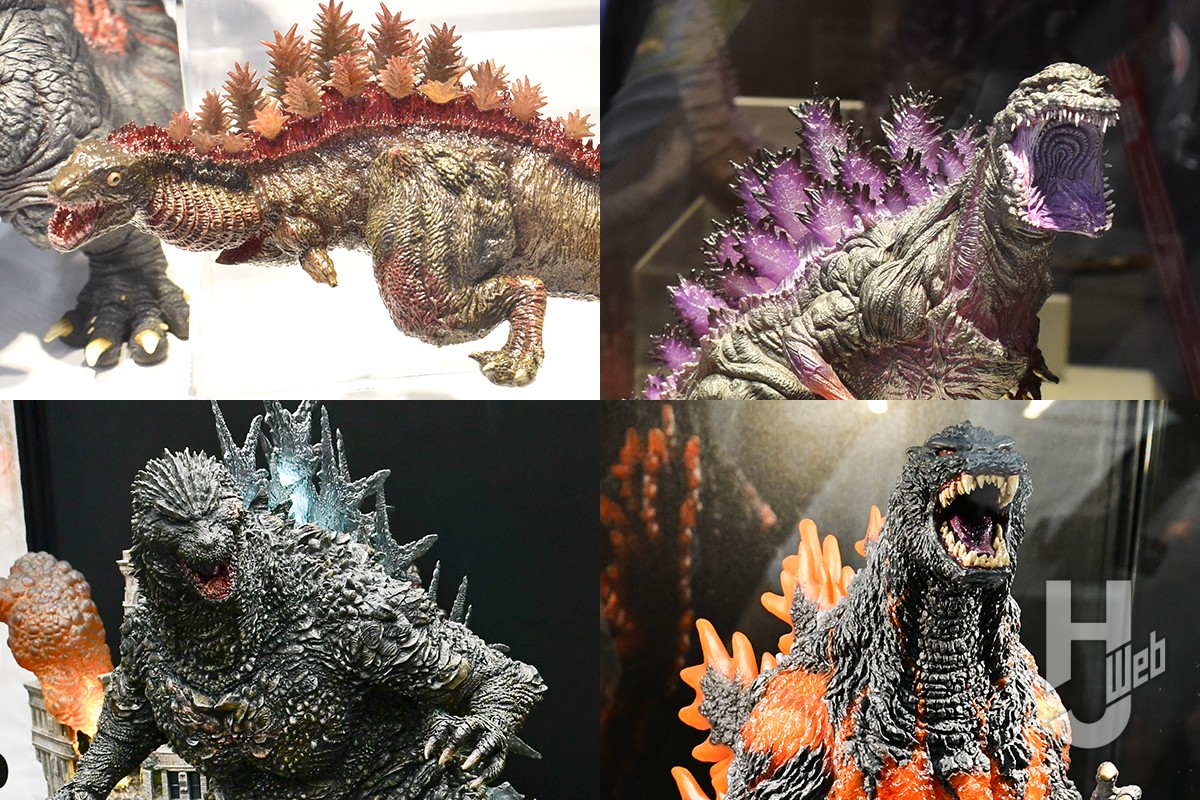 超激造シリーズ「ゴジラ（2016）」や激造EX「ビオランテ」、東映30cm
