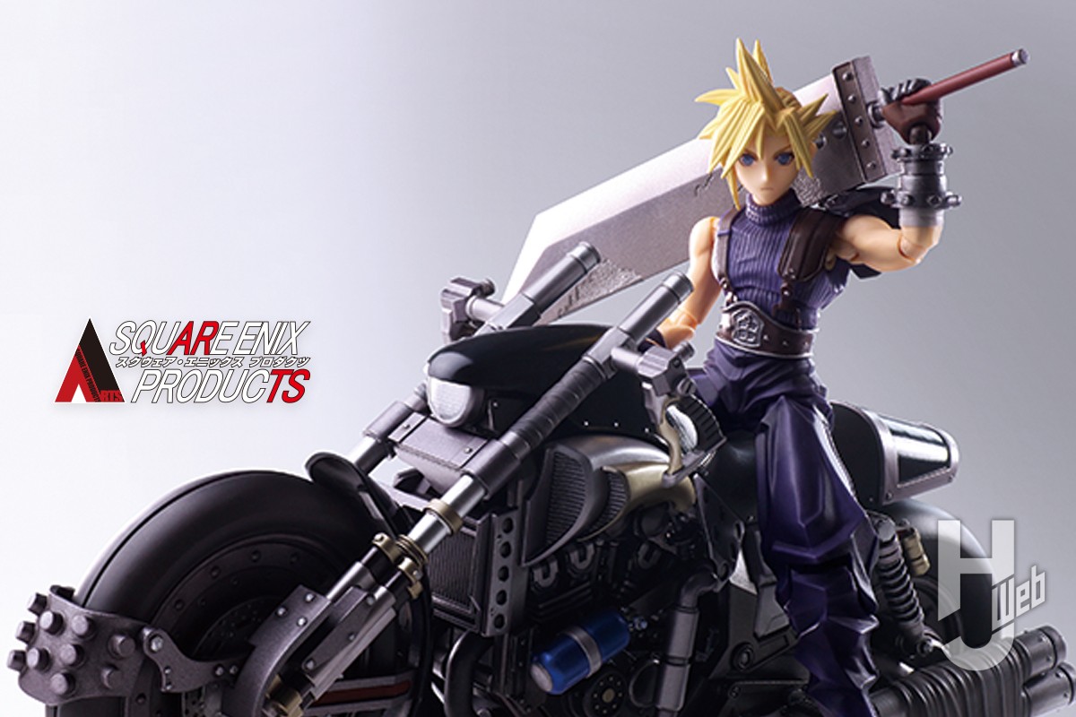 クラウド・ストライフ フィギュア バイク付き FINAL FANTASY VII