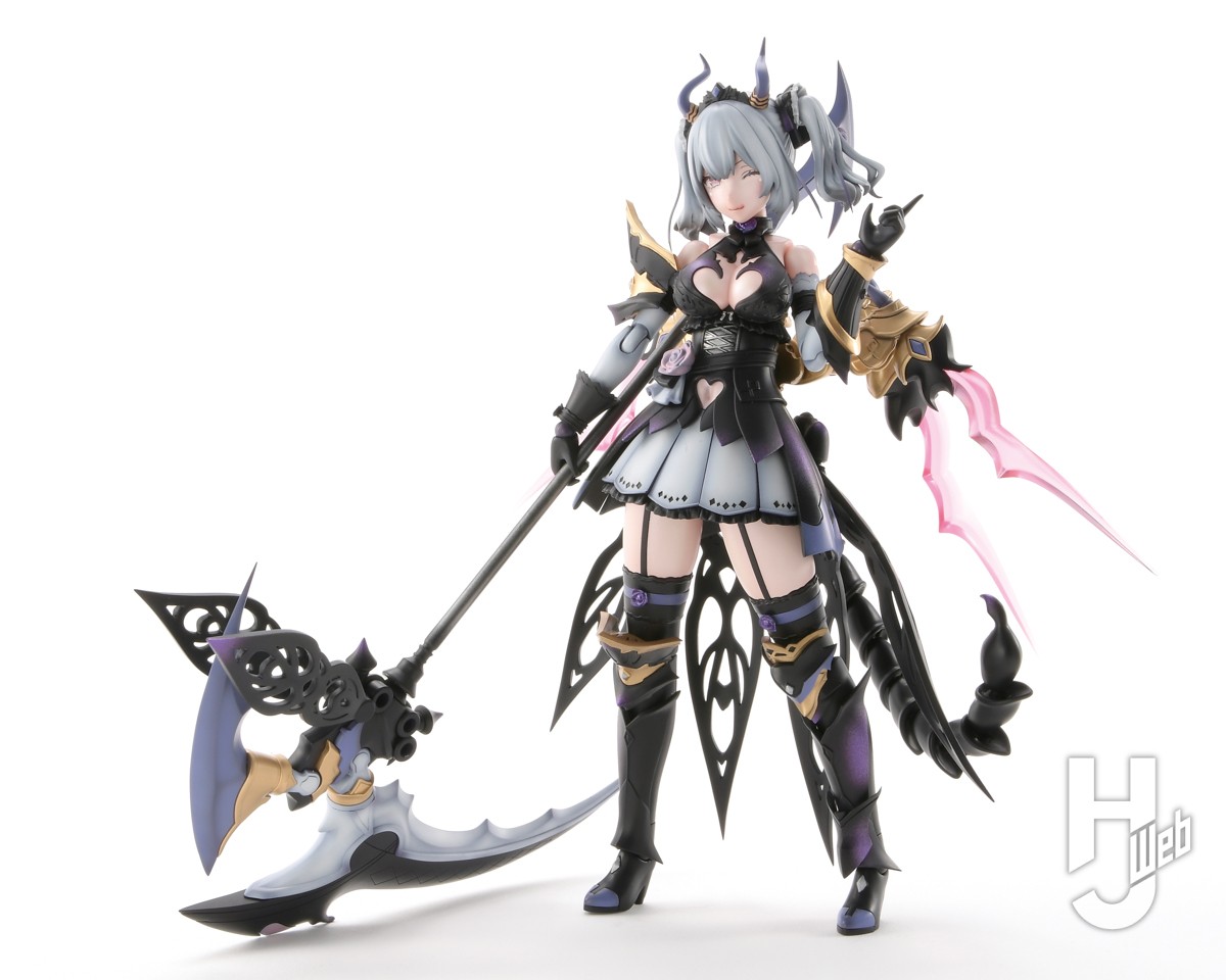 アルカナディア』最新キット！悪魔型の「ソフィエラ」を髪の追加と