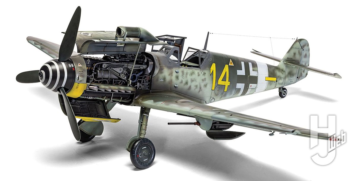 エアフィックス「メッサーシュミット Bf109G-5/G-6」からドイツレベル