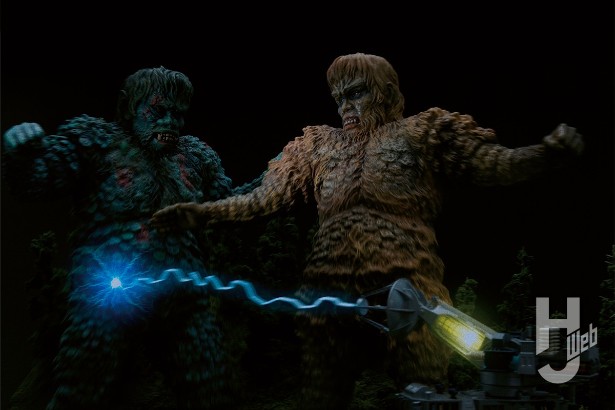 L作戦~ビリケン商会4年ぶりの新作キットで『サンダ対ガイラ』の名場面