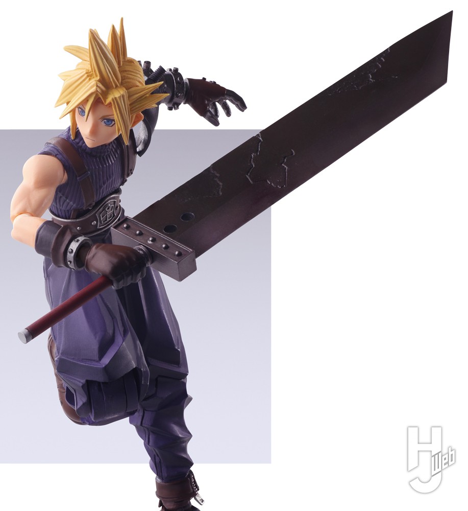 FFⅦ』オリジナル版ビジュアルを基にした「クラウド・ストライフ」がお