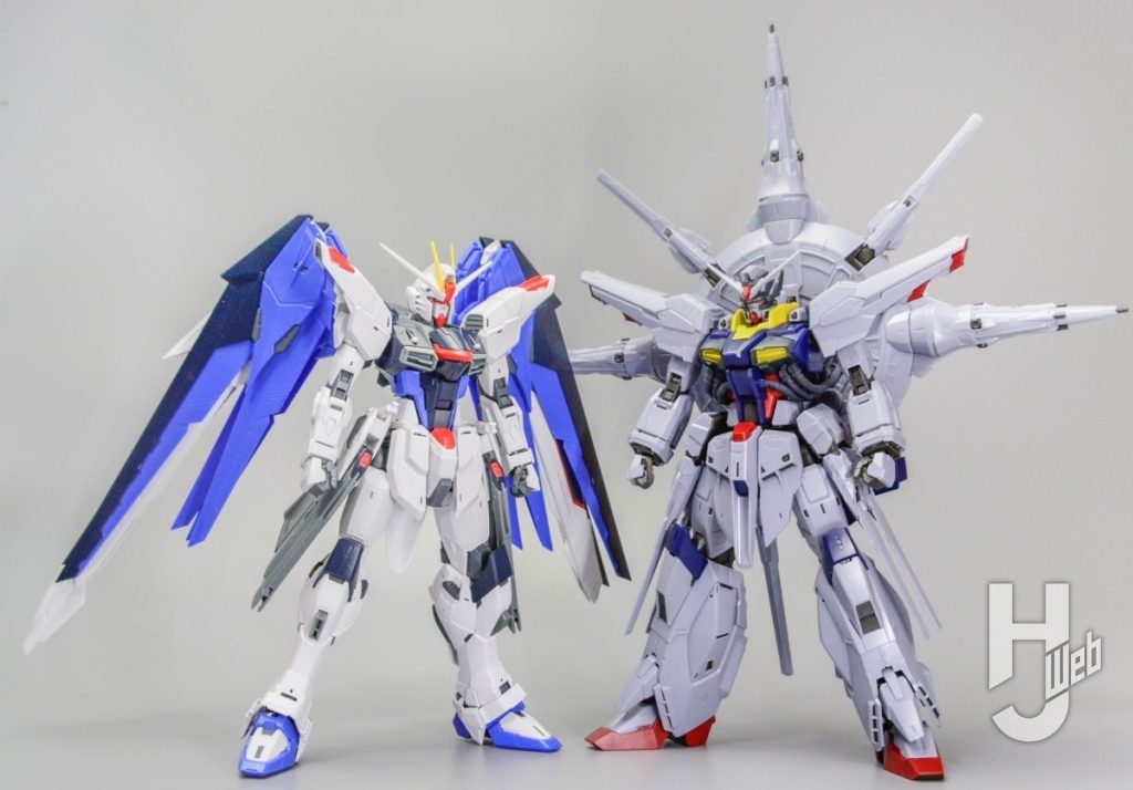 MGを2キット使用「 フリーダムガンダム Ver.2.0」×「プロヴィデンス